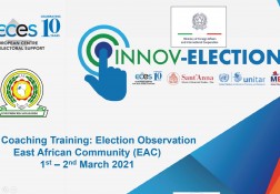 Innov-Elections Formazione con Membri EAC EALA